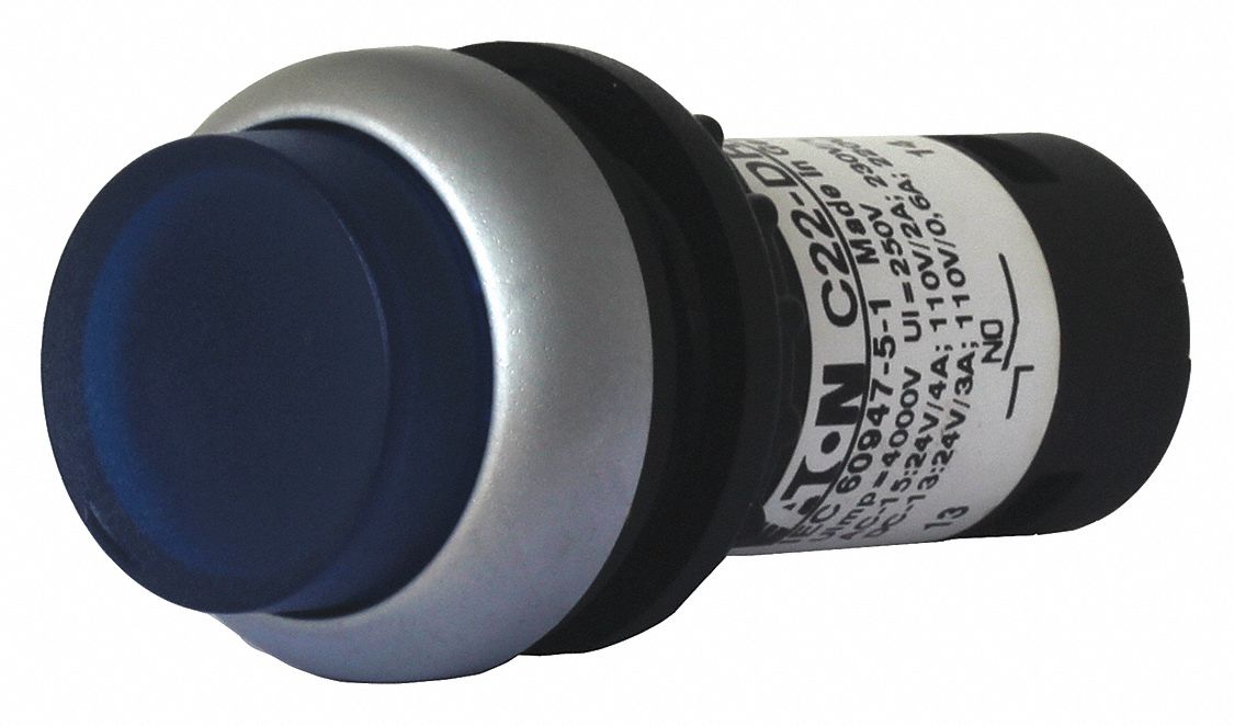 EATON Illuminated Push Button, 22 mm, Maintained (Field Convertible