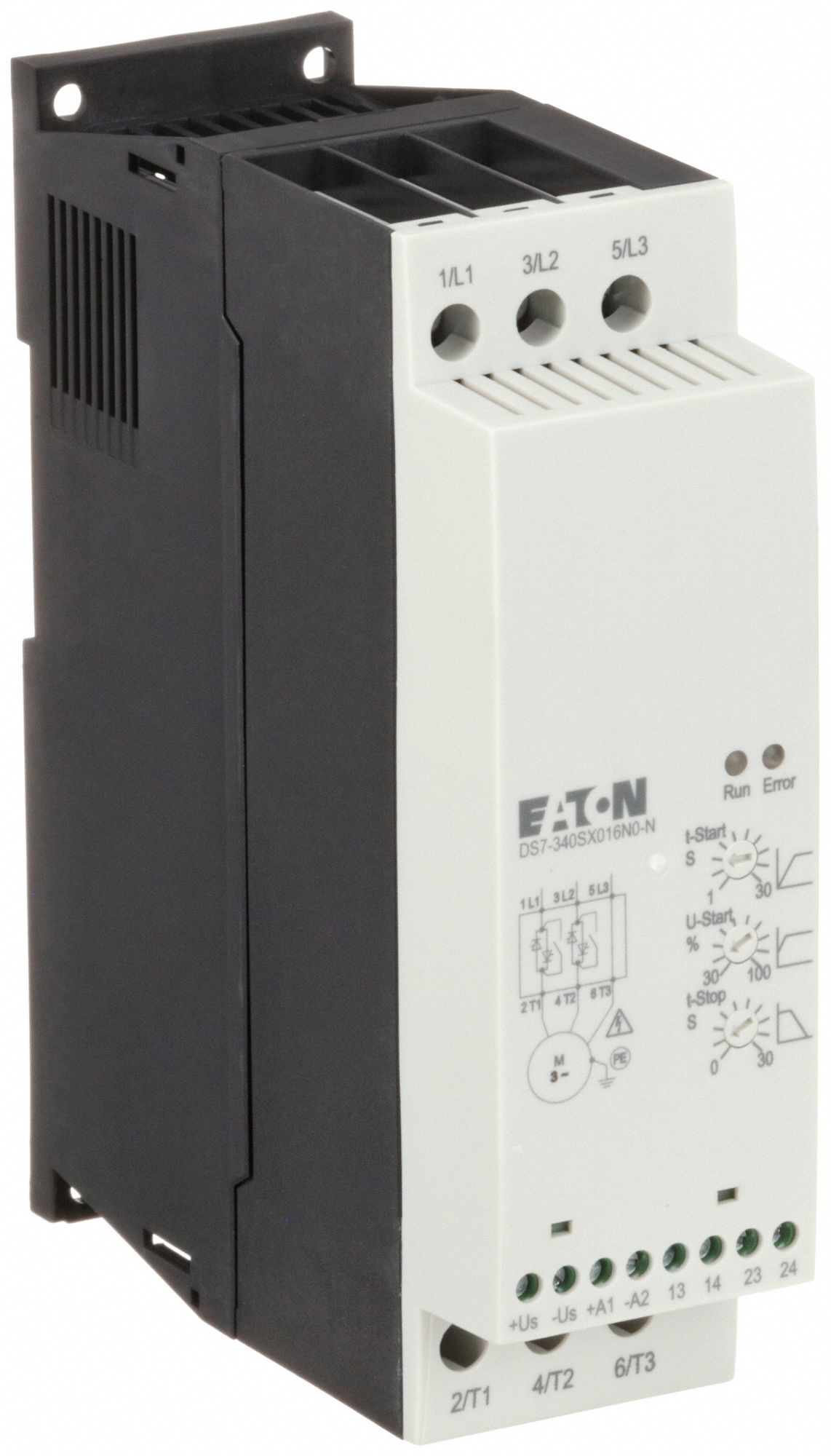 Soft Start: 480V AC, 15.2 A Output Current, No Bypass, NEMA 1, 3 hp HP @ 3 Phase - 208V AC