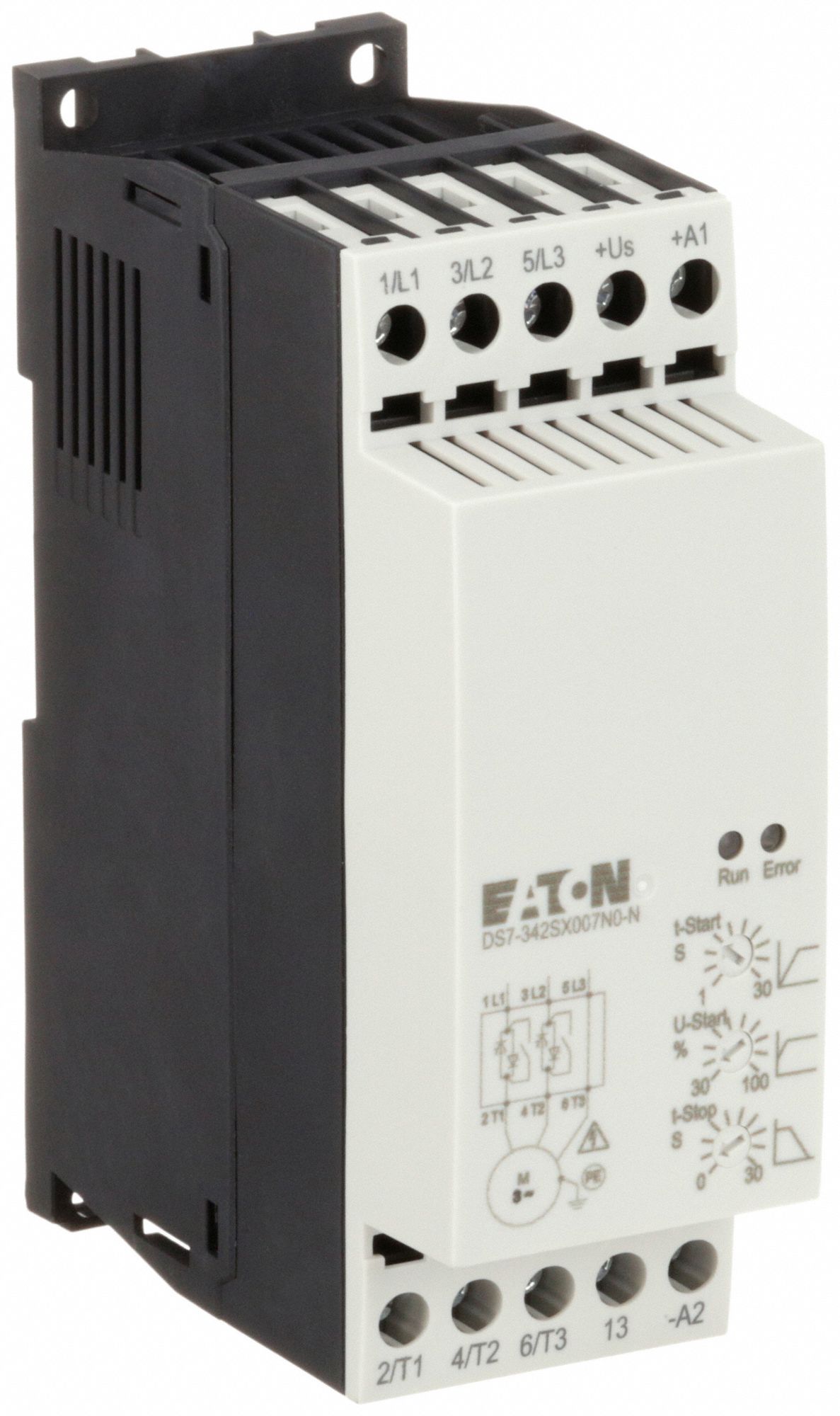 Soft Start: 480V AC, 3.7 A Output Current, No Bypass, NEMA 1, 3/4 hp HP @ 3 Phase - 208V AC