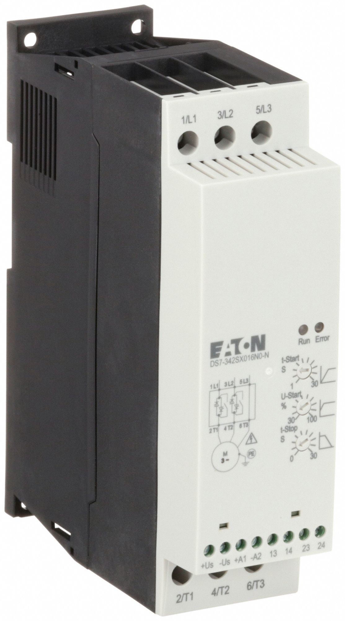 Soft Start: 480V AC, 15.2 A Output Current, No Bypass, NEMA 1, 3 hp HP @ 3 Phase - 208V AC