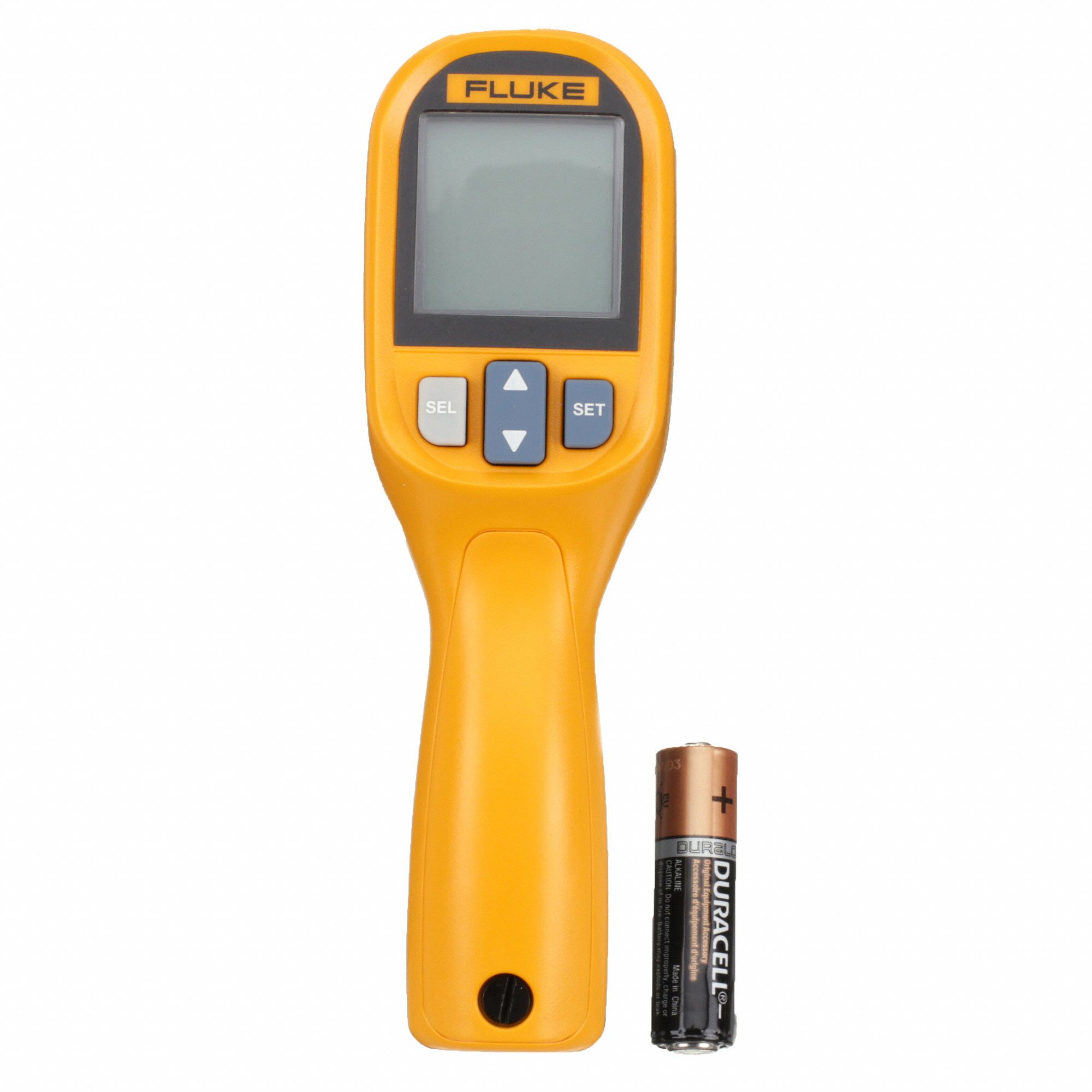 FLUKE Backlit LCD, Infrared Thermometer, Single Dot Laser Sighting