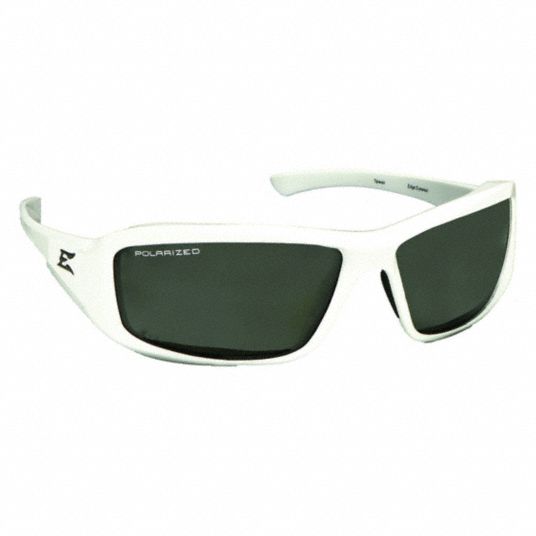 EDGE EYEWEAR Polarized Safety Glasses: Polarized /Anti-Scratch, No Foam  Lining, Wraparound Frame