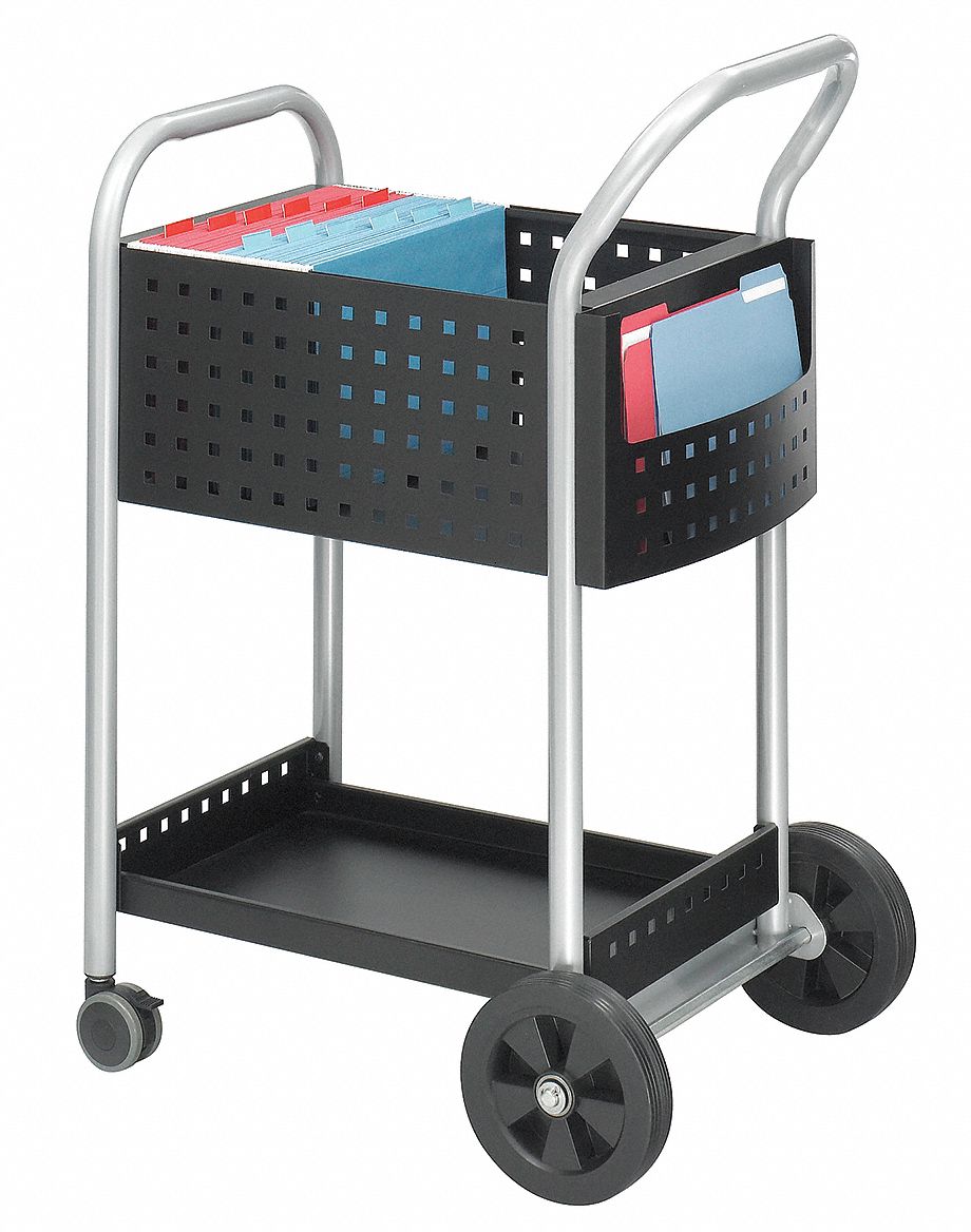 Mail Cart, 300 lb Load Capacity Grainger
