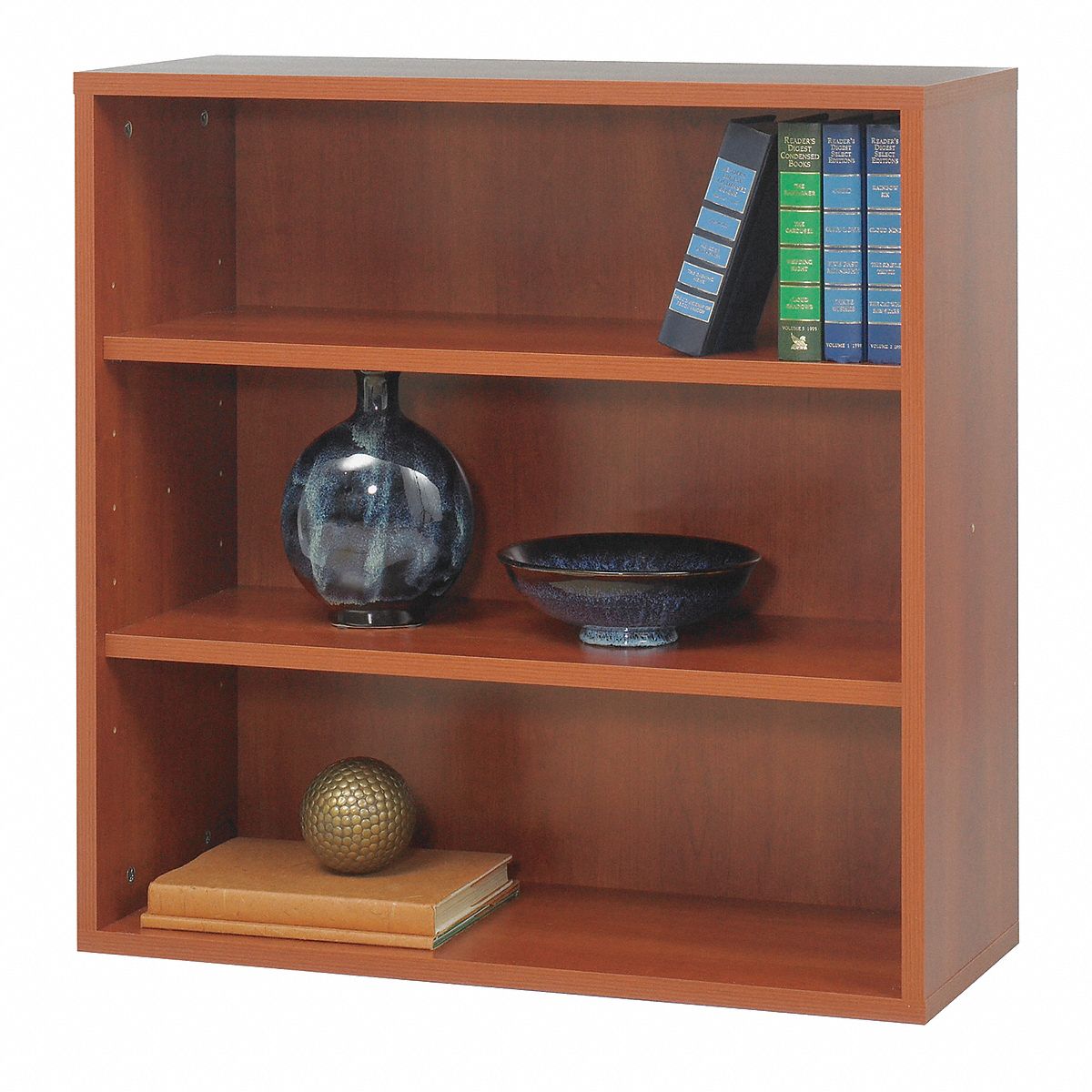 20C530 - Bookcase 2 Shelf Cherry
