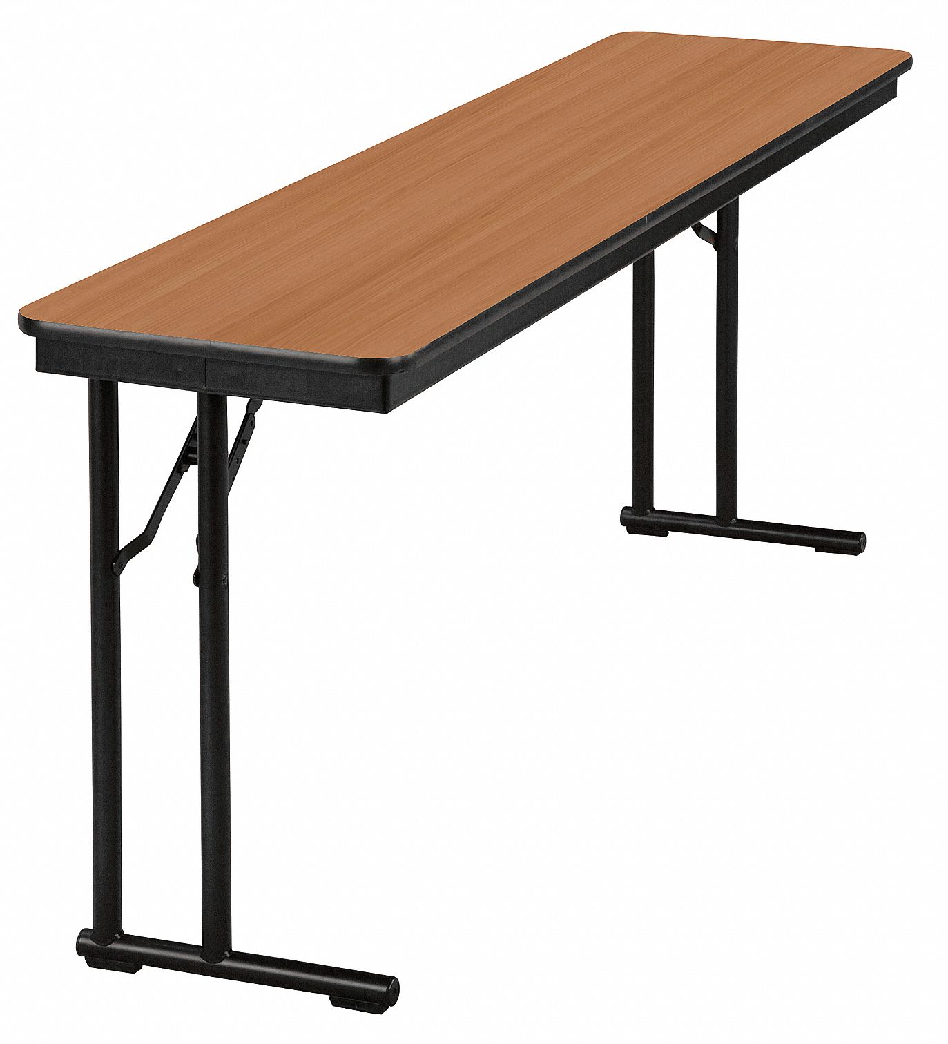 Rectangle Seminar Table, Walnut, 72 inW x 18 in Depth Grainger