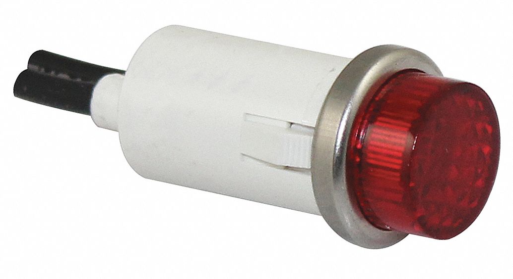 Grainger Approved 20c856 Raised Indicator Light Red 240v for sale online 