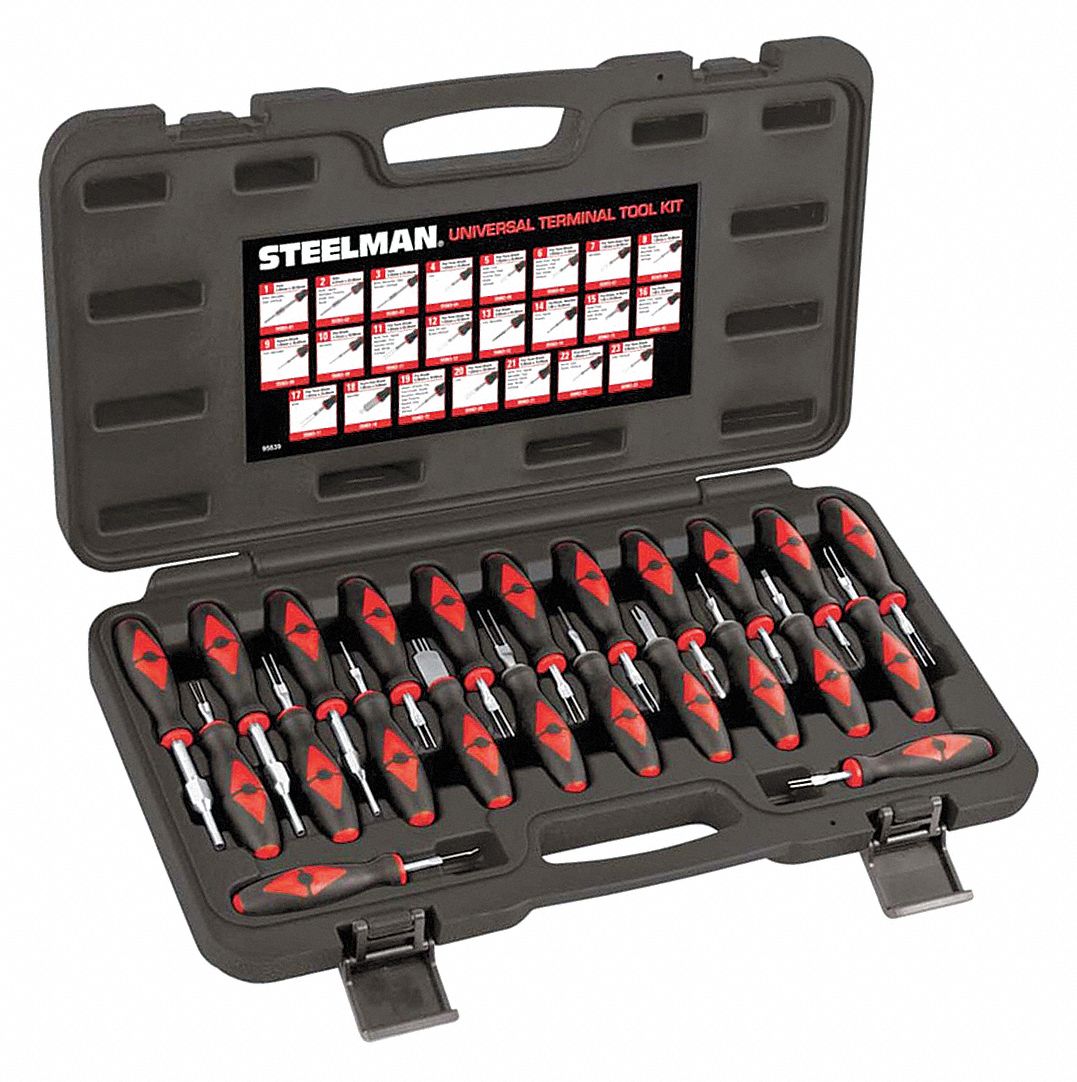 Steelman 95978 19-Piece Master Terminal Tool Kit, Tools & Equipment -   Canada