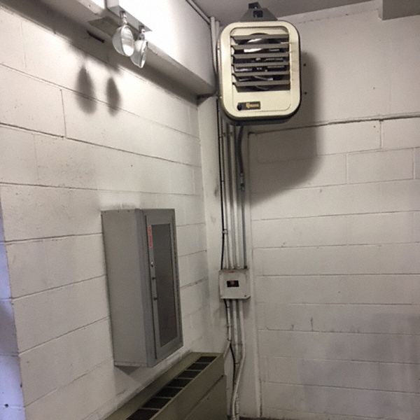 QMARK Electric Wall & Ceiling Unit Heater, 3kW, 277V AC, 1phase, Air