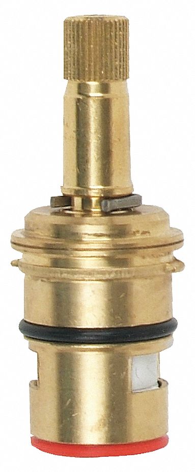 Brasscraft Hot Stem Glacier Bay Faucets For Use With Brass Red