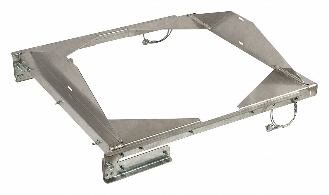 HINGE KIT,46INWX46INL,GALVANIZED STEEL