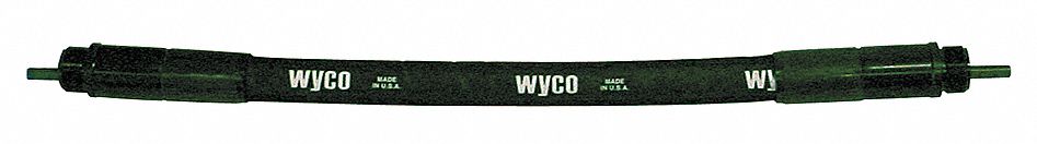 Vibrator Flexible Shaft: W995G1T, 10 ft Overall Lg, 1 3/16 in Overall Wd, Thread-Mount