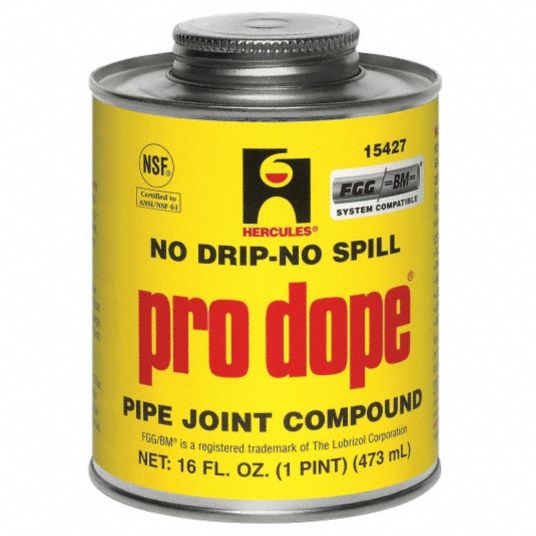 HERCULES, Pro Dope, 19.2 fl oz, Pipe Thread Sealant 20CM0715427