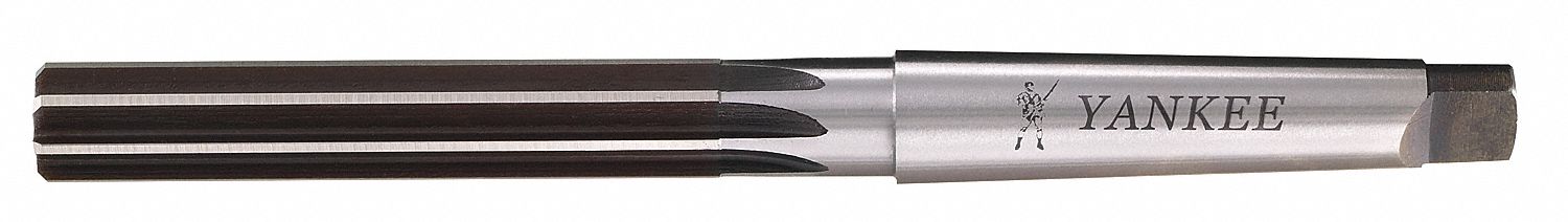 Chucking Reamer: 0.2500, MT1 Shank Dia, 2 in Flute Lg, 5 3/16 in Overall Lg