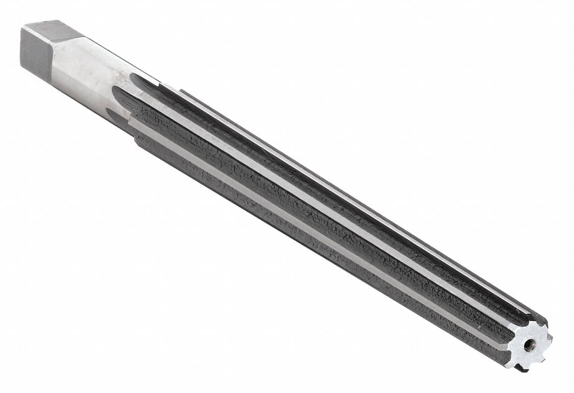 Taper Pin Reamer: For #11 Pin, 0.706 in x 0.878 in Dia, Straight Flute