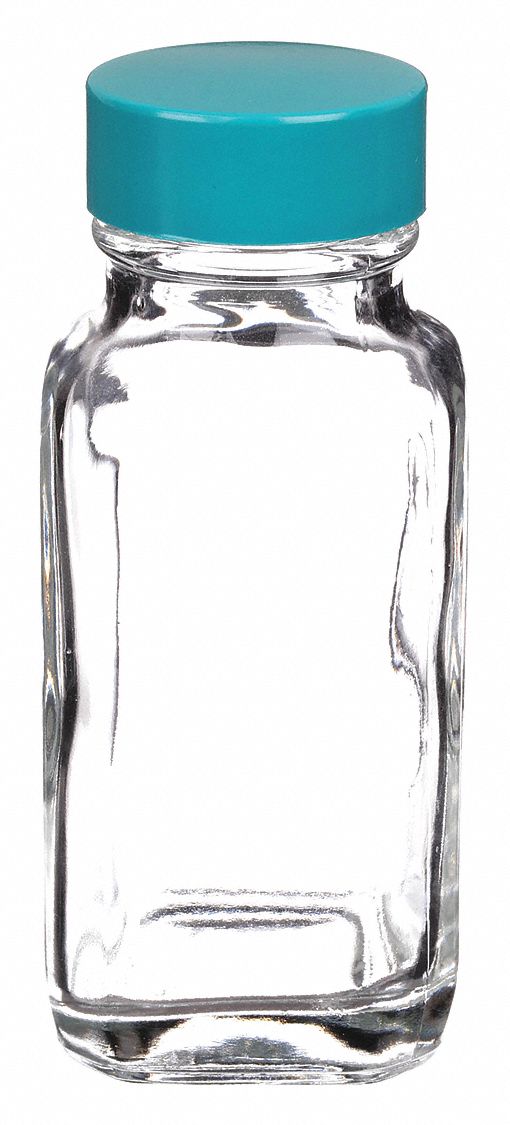 FRENCH SQUARE BOTTLE,NARROW,2 OZ,PK