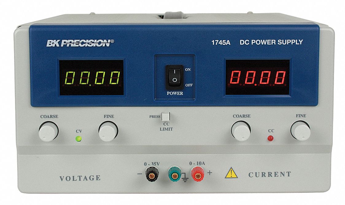 B&K PRECISION, 0 to 35V, 0 to 10 A, DC Power Supply - 20FP73|1745A