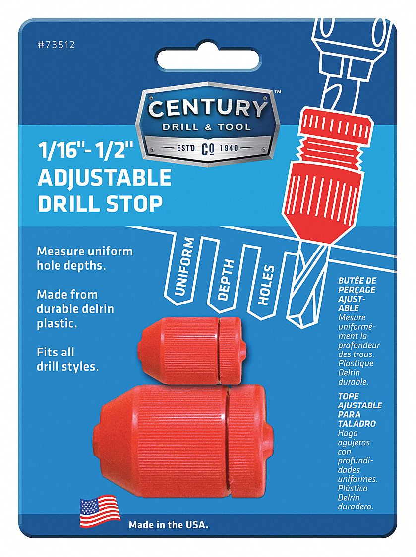 Drill Stop Collar: Drill Bits