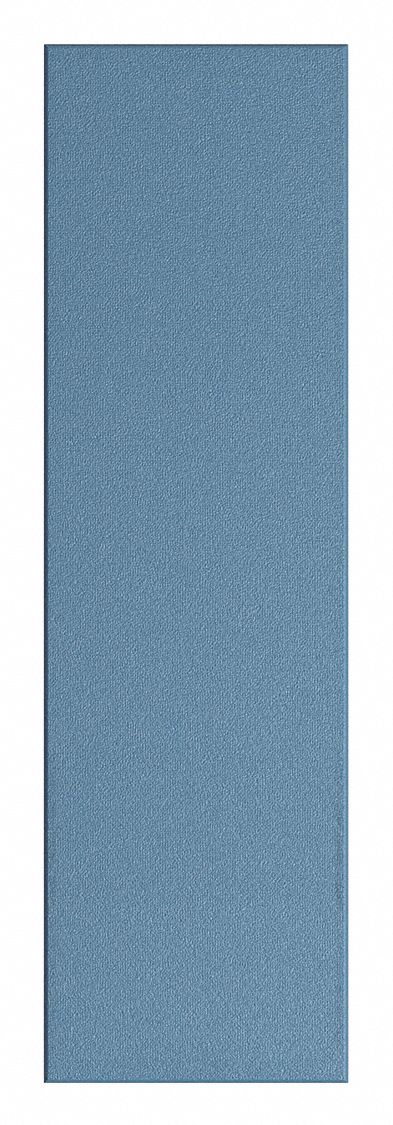 Partition Column: 82 in x 24 in x 1 in, Plastic Polymer, Pebble, Blue