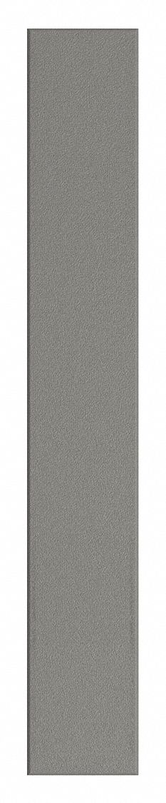 Partition Column: 82 in x 12 in x 1 in, Plastic Polymer, Pebble, Charcoal