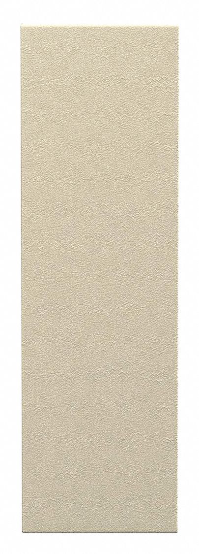 Partition Column: 82 in x 24 in x 1 in, Plastic Polymer, Pebble, Cream