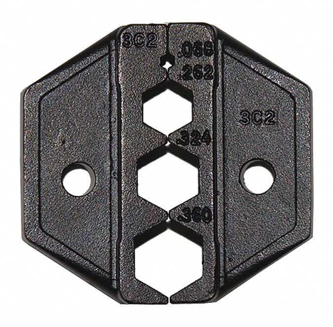 VOICE AND DATA CRIMPING DIE, COAX CABLE/RG59/RG6, F CONNECTORS, UC-8000