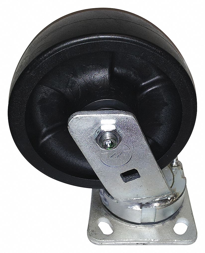 CASTER 6IN SWIVEL KINGPINLESS RT