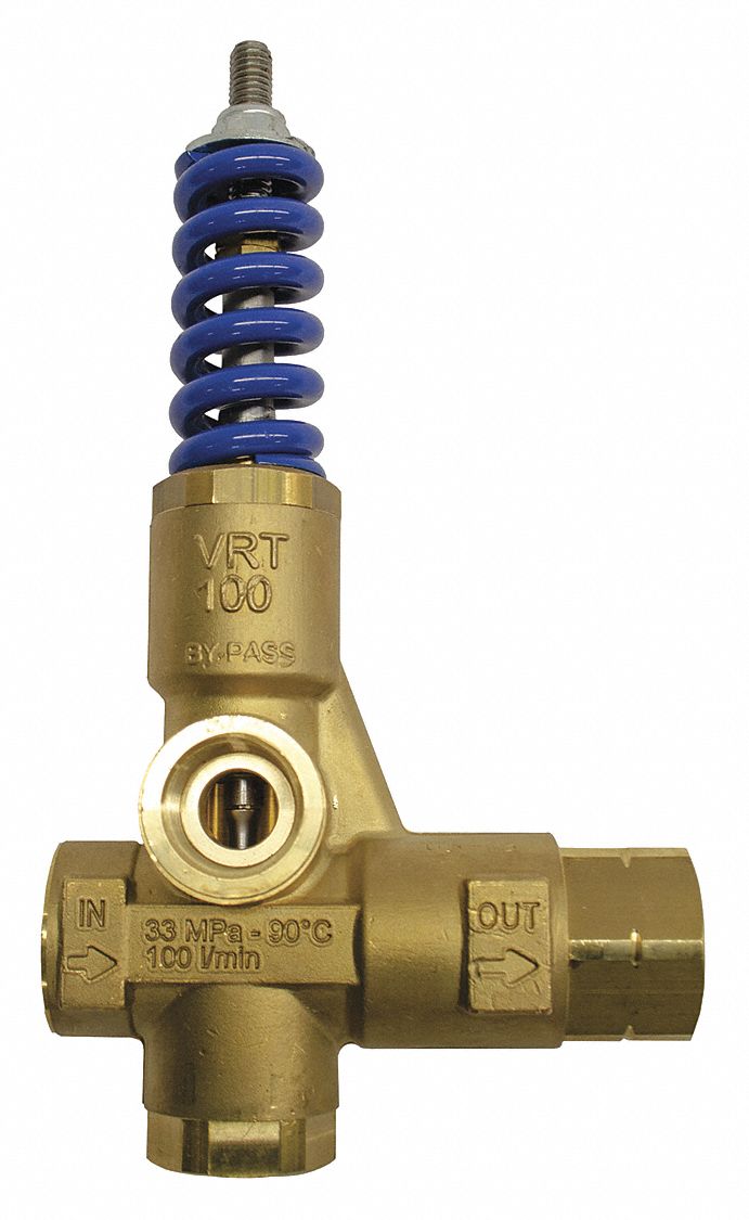 MECLINE 4,800 psi psi High Pressure Unloader Valve, 1/2 (F)NPT 20FV58
