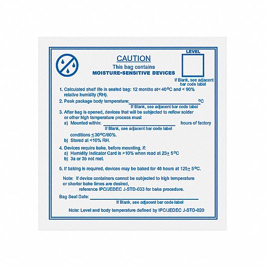 Cardstock, Adhesive Sign Mounting, Label 20FV93113LABEL Grainger