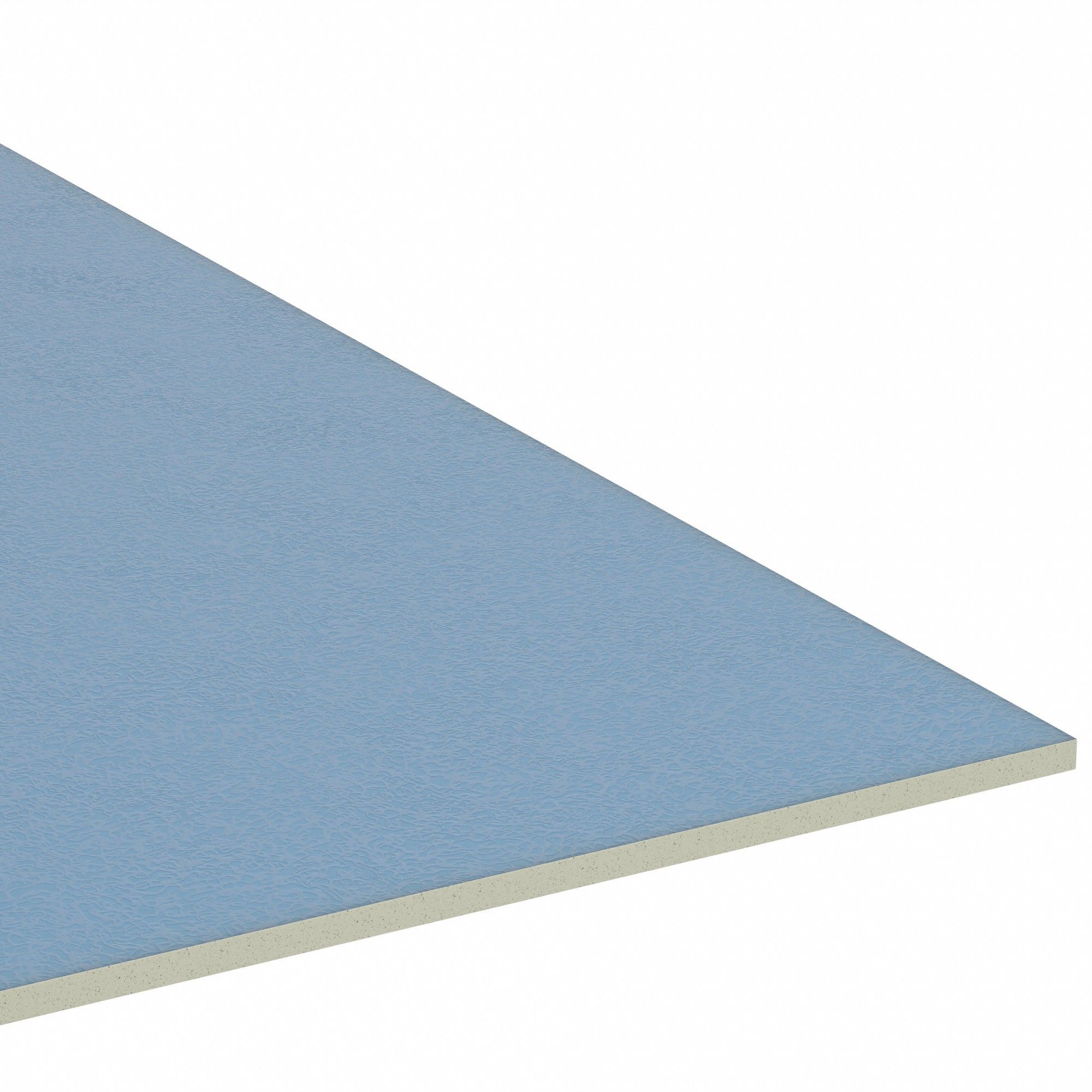 DISSIPATIVE FLOOR MAT,BLUE,4 FT X 6 FT