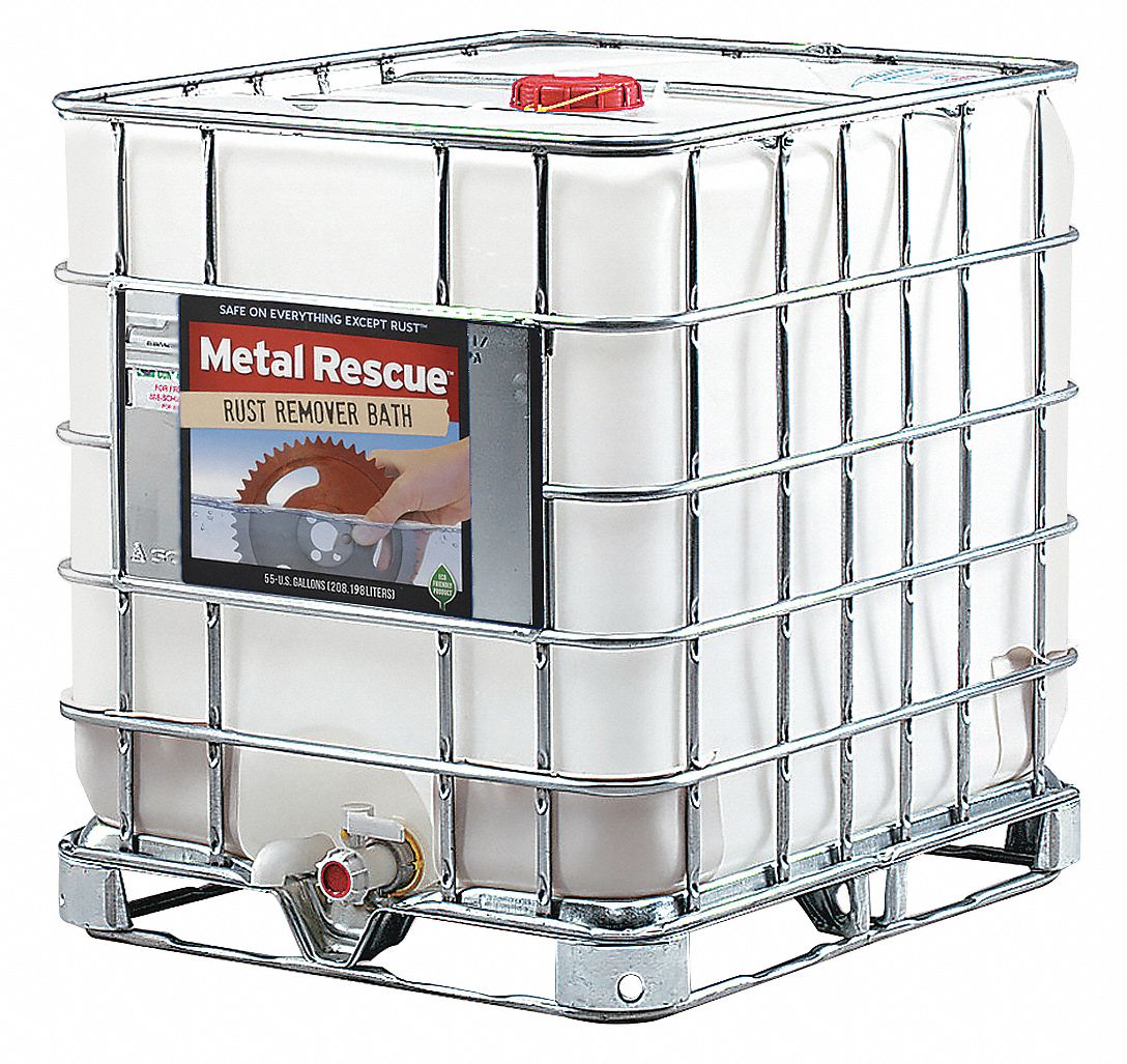 Rust Remover: Palletized Tank, 330 gal Container Size, Ready to Use, Liquid