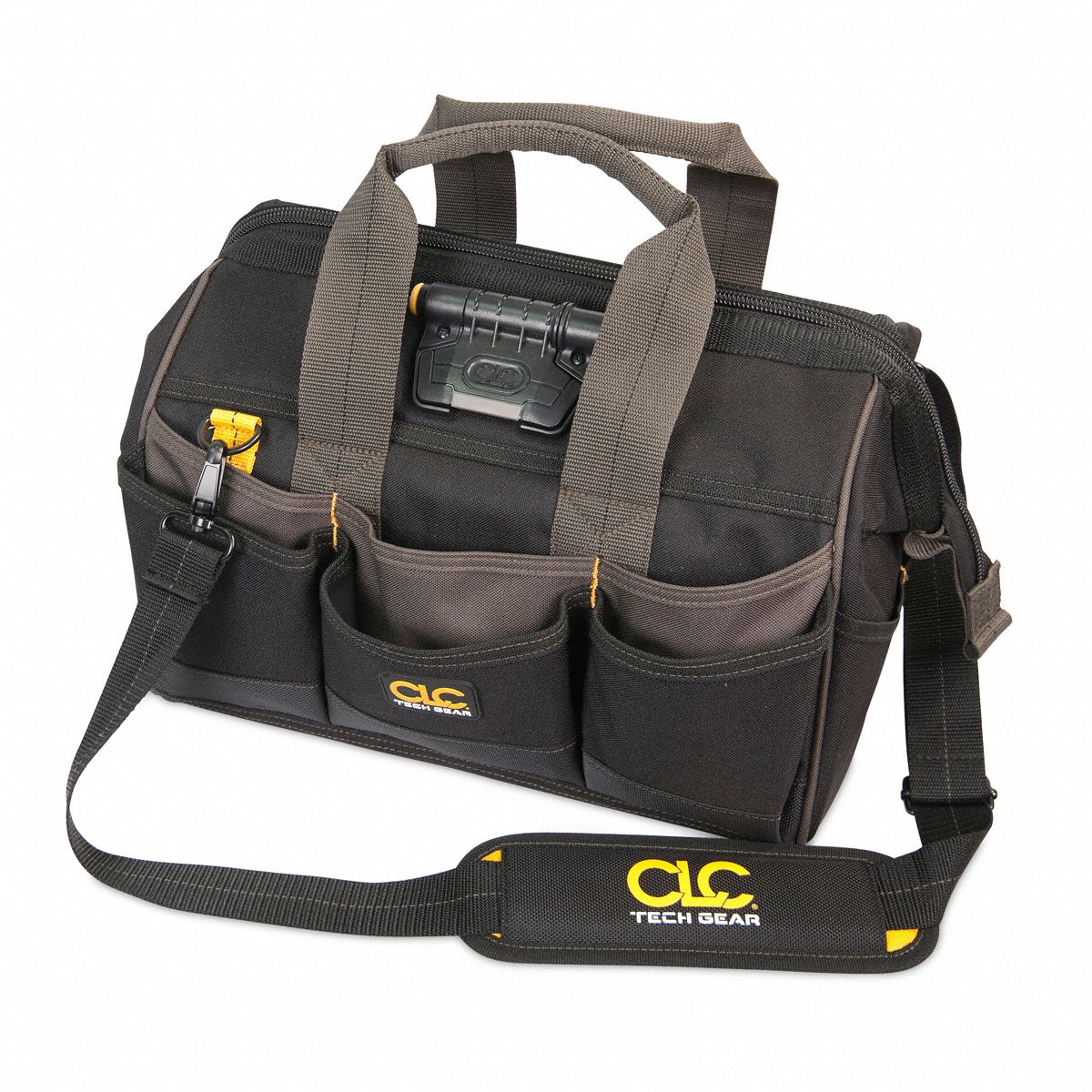 CLC Tool Bag Polyester, 29 Pockets, 8 in Overall Wd, 14 in Overall Dp