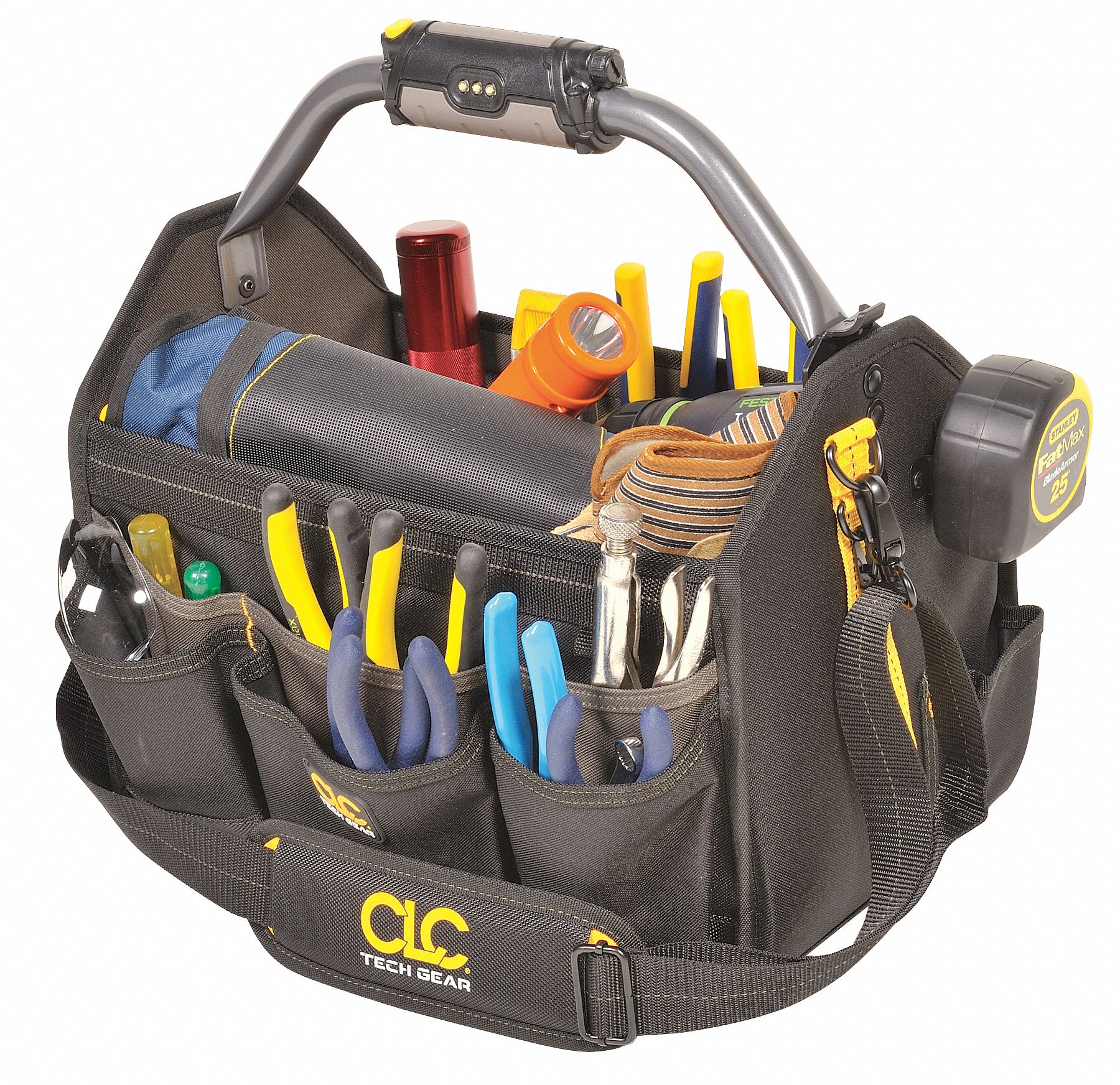 CLC, Polyester, Black, Tool Bag 20G108L234 Grainger