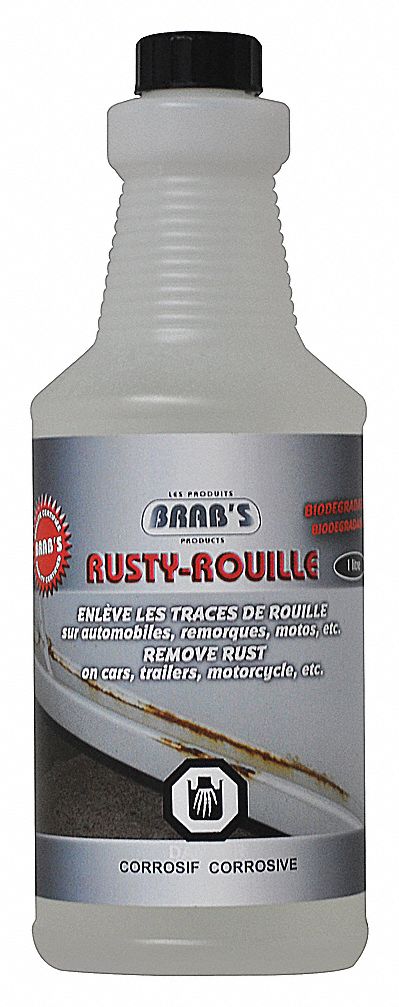 RUSTY-RUST RUST/CORROSION REMOVER, READY TO USE, 46 ° F TO 82 ° F, COLOURLESS, 1 L