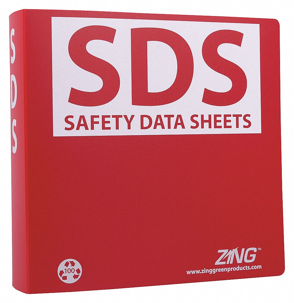 SDS BINDER 2.5IN RING (500 SHEETS)