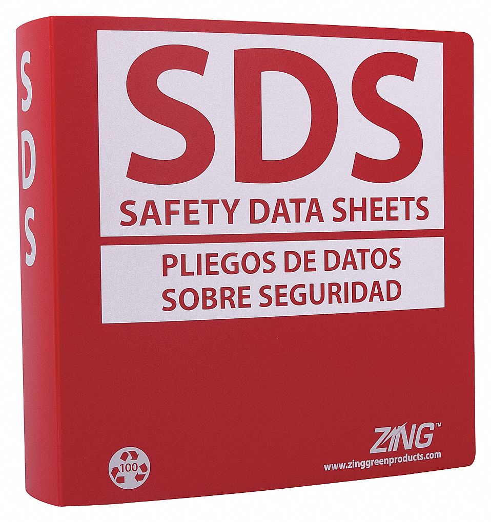SDS BINDER 2.5IN RING (500 SHEETS)
