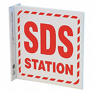 SIGN SDS STATION L STYLE