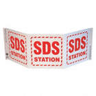 SIGN SDS STATION TRIVIEW STANDARD