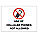 SECURITY STICKER NO CELL PHONES 5X7