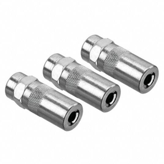 DeWalt DCGG5701-3 1/8 NPT Heavy Duty Grease Gun Coupler (3-Pack)