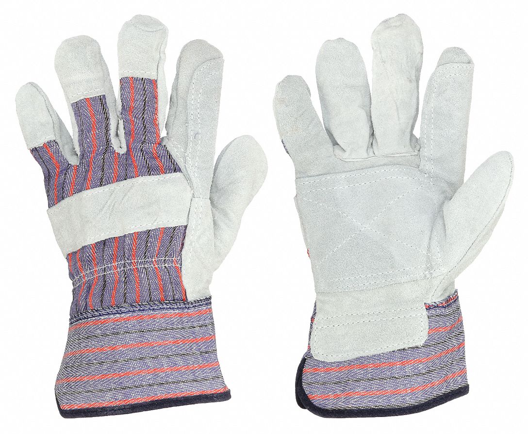 VF, Leather Gloves, Gr/Bl, XL, 5AJ39, PR