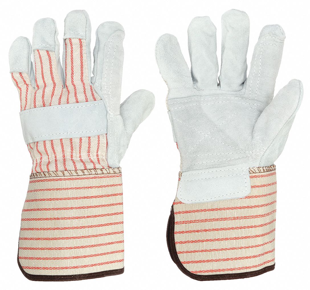 VF, Leather Gloves, Gry/R, XL, 2MDD1, PR