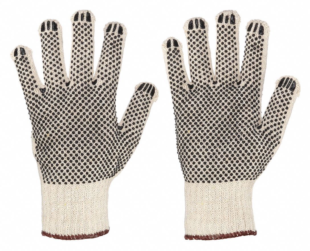 Knit Gloves, White,