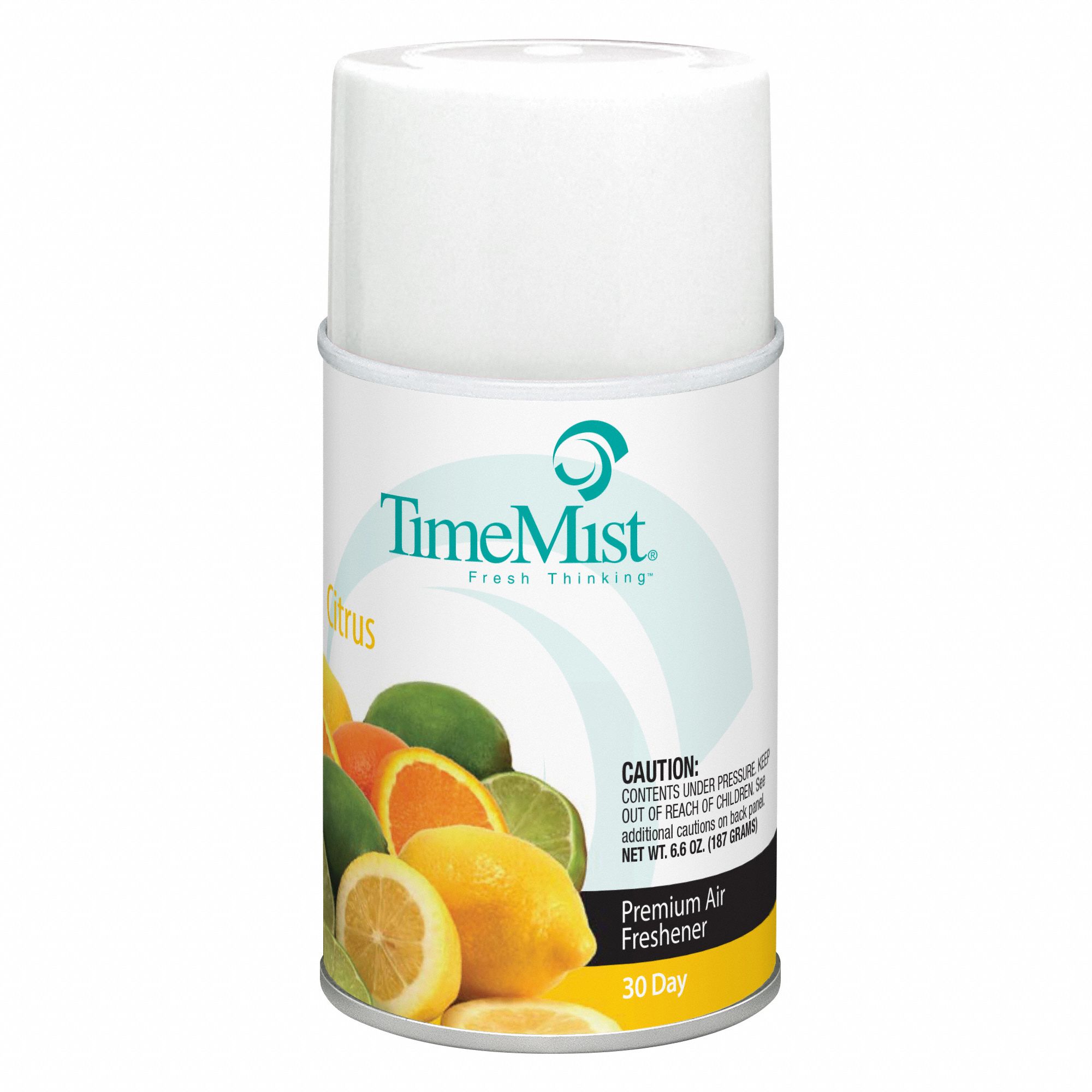 Metered Air Freshener Refill: TimeMist®, 6.6 oz Container Size, 30 day Refill Life, 12 PK