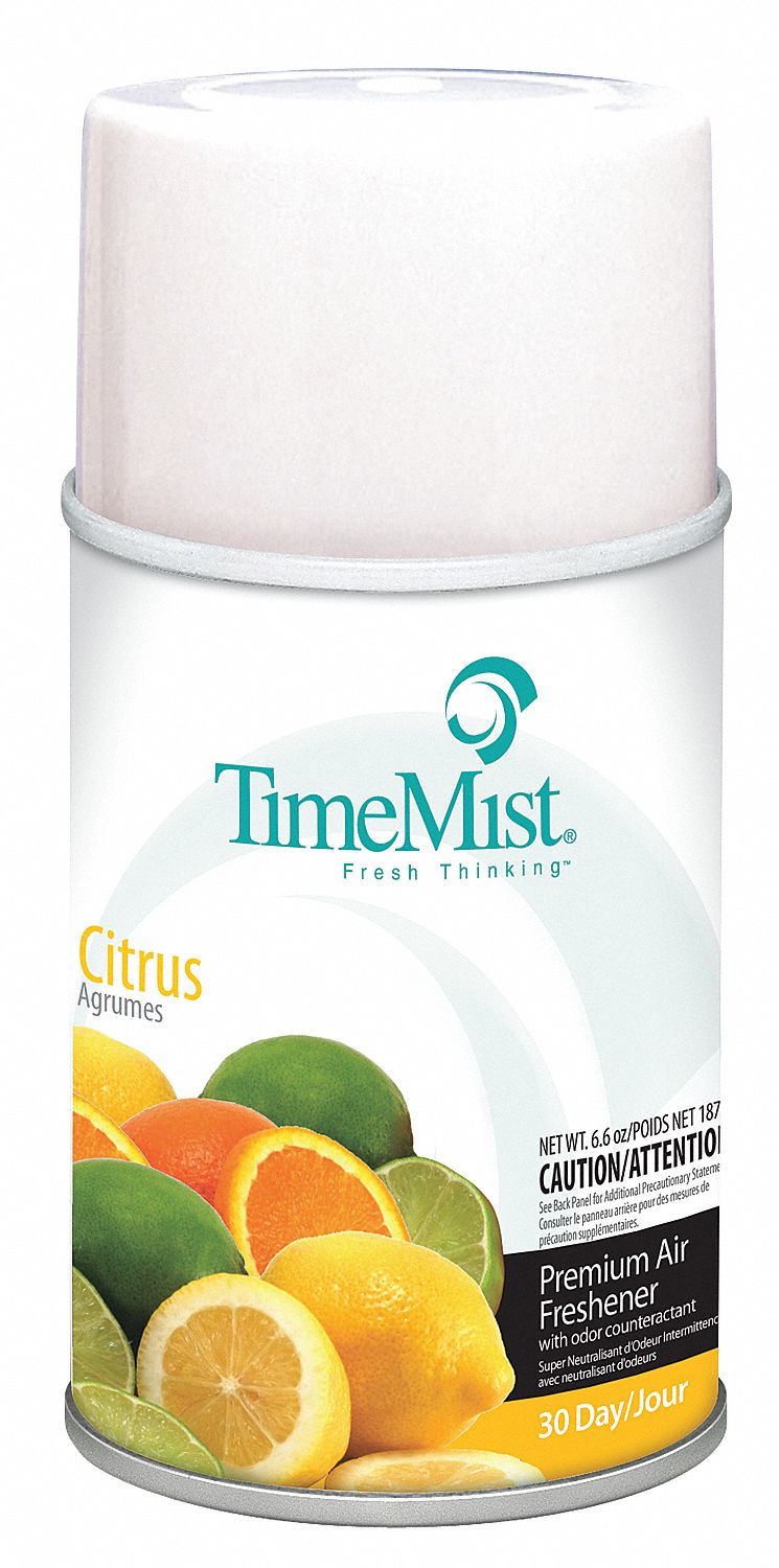 TIMEMIST Metered Air Freshener Refill, Liquid, Aerosol Spray, 6.6 oz