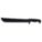 MACHETE, 19 IN OVERALL L, 13 IN CUTTING EDGE L, STAINLESS STEEL, RUBBER, 0.8 LB WT