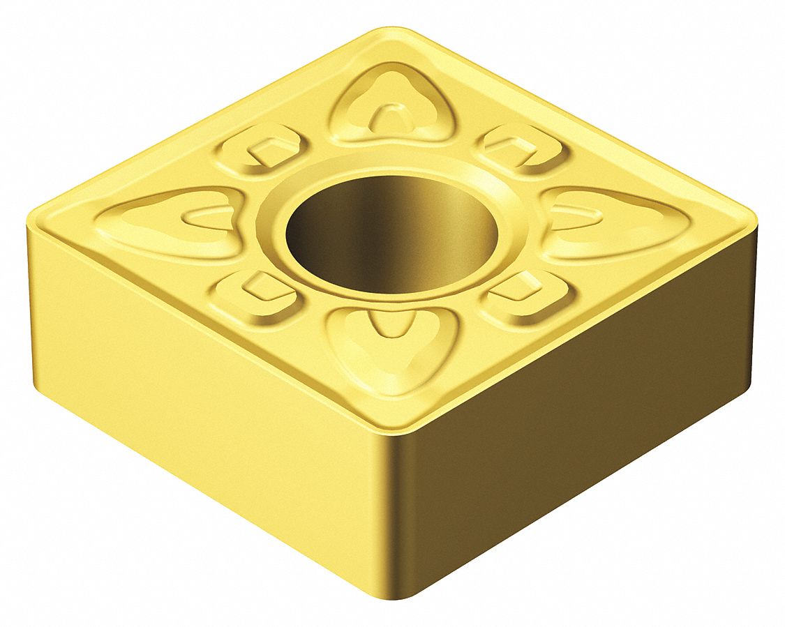 SANDVIK COROMANT, 0.500 in Inscribed Circle, Neutral, Turning Insert