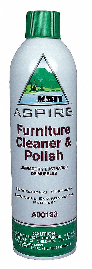 Misty Furniture Cleaner And Polish Lemon Fragrance 16 Oz