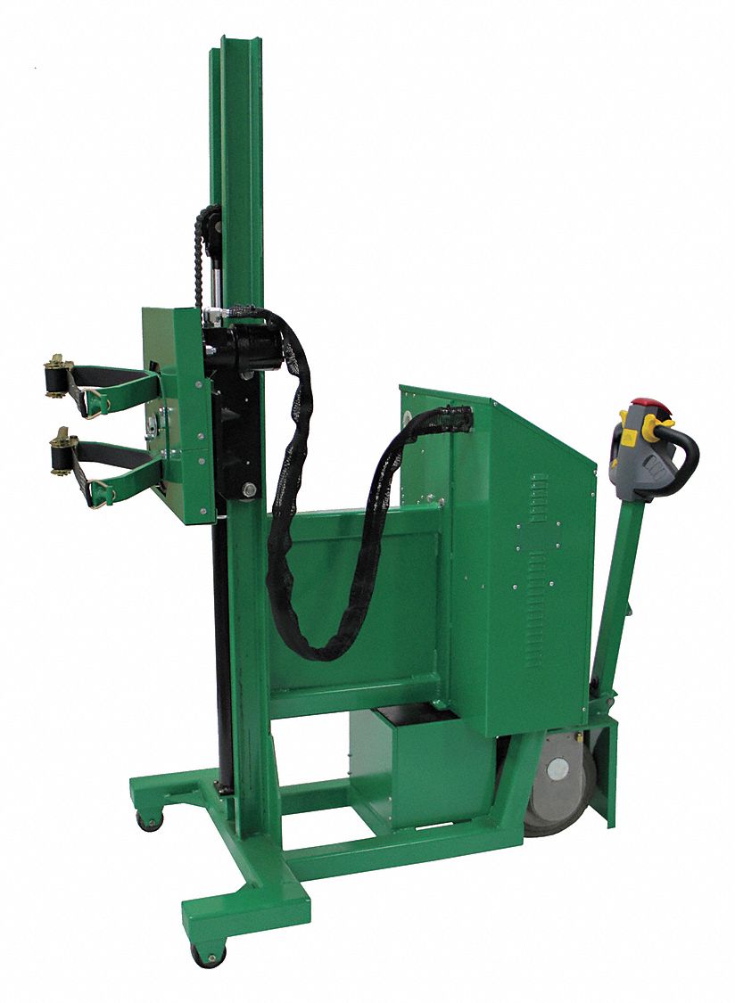 Portable Lift,  32 in W,  Steel