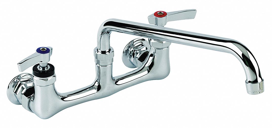 STRAIGHT KITCHEN FAUCET: ENCORE, KL54, CHROME FINISH, 2.2 GPM FLOW RATE