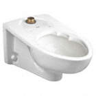 BEDPAN TOILET BOWL,WALL,ELONGATED,15IN H